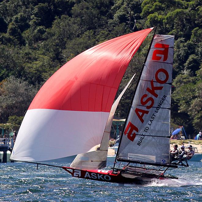 Asko appliances -  2014 JJ Giltinan 18ft Skiff Championship © Frank Quealey /Australian 18 Footers League http://www.18footers.com.au